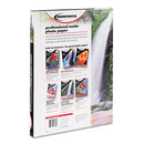 Innovera® wholesale. Heavyweight Photo Paper, 11 Mil, 8.5 X 11, Matte White, 50-pack. HSD Wholesale: Janitorial Supplies, Breakroom Supplies, Office Supplies.