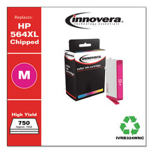 Load image into Gallery viewer, Innovera® wholesale. Remanufactured Magenta High-yield Ink, Replacement For Hp 564xl (cb324wn), 750 Page-yield. HSD Wholesale: Janitorial Supplies, Breakroom Supplies, Office Supplies.