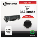 Innovera® wholesale. Remanufactured Black Extended-yield Toner, Replacement For Hp 35a (cb435aj), 2,200 Page-yield. HSD Wholesale: Janitorial Supplies, Breakroom Supplies, Office Supplies.