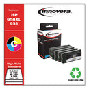 Innovera® wholesale. Remanufactured Black-cyan-magenta-yellow High-yield Ink, Replacement For Hp 950xl-951 (c2p01fn), 300-700 Page-yield. HSD Wholesale: Janitorial Supplies, Breakroom Supplies, Office Supplies.