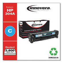 Load image into Gallery viewer, Innovera® wholesale. Remanufactured Cyan Toner, Replacement For Hp 304a (cc531a), 2,800 Page-yield. HSD Wholesale: Janitorial Supplies, Breakroom Supplies, Office Supplies.