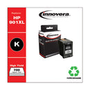 Innovera® wholesale. Remanufactured Black High-yield Ink, Replacement For Hp 901xl (cc654an), 700 Page-yield. HSD Wholesale: Janitorial Supplies, Breakroom Supplies, Office Supplies.