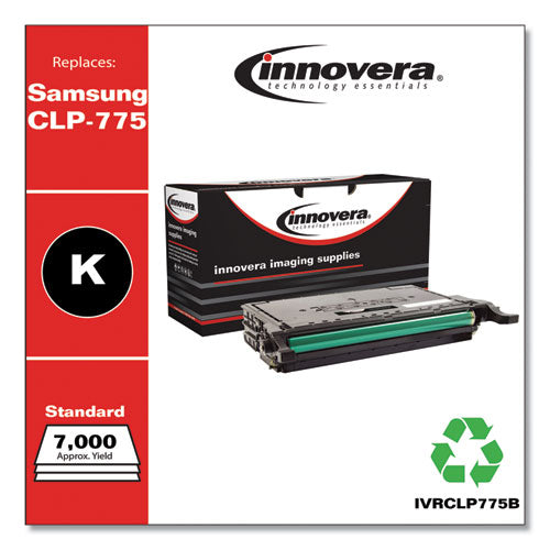 Innovera® wholesale. Remanufactured Black Toner, Replacement For Samsung Clp-775 (clt-k609s), 7,000 Page-yield. HSD Wholesale: Janitorial Supplies, Breakroom Supplies, Office Supplies.