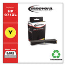 Innovera® wholesale. Remanufactured Yellow High-yield Ink, Replacement For Hp 971xl (cn628am), 6,600 Page-yield. HSD Wholesale: Janitorial Supplies, Breakroom Supplies, Office Supplies.