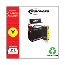 Load image into Gallery viewer, Innovera® wholesale. Remanufactured Yellow Ink, Replacement For Canon Cli-221y (2949b001), 510 Page-yield. HSD Wholesale: Janitorial Supplies, Breakroom Supplies, Office Supplies.