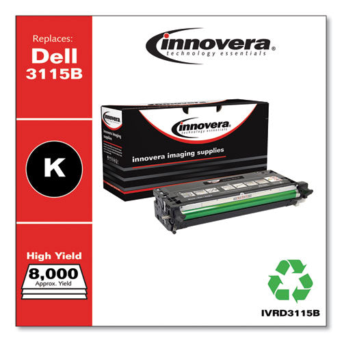 Innovera® wholesale. Remanufactured Black High-yield Toner, Replacement For Dell 3115 (310-8395), 8,000 Page-yield. HSD Wholesale: Janitorial Supplies, Breakroom Supplies, Office Supplies.