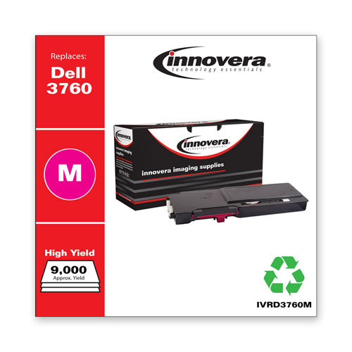 Innovera® wholesale. Remanufactured Magenta Toner, Replacement For Dell C3760 (331-8431), 9,000 Page-yield. HSD Wholesale: Janitorial Supplies, Breakroom Supplies, Office Supplies.