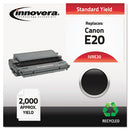 Innovera® wholesale. Remanufactured Black Toner, Replacement For Canon E20 (1492a002aa), 2,000 Page-yield. HSD Wholesale: Janitorial Supplies, Breakroom Supplies, Office Supplies.
