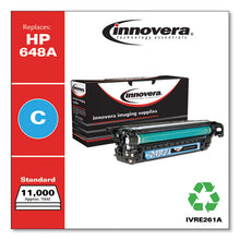 Load image into Gallery viewer, Innovera® wholesale. Remanufactured Cyan Toner, Replacement For Hp 648a (ce261a), 11,000 Page-yield. HSD Wholesale: Janitorial Supplies, Breakroom Supplies, Office Supplies.