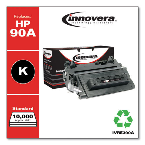 Innovera® wholesale. Remanufactured Black Toner, Replacement For Hp 90a (ce390a), 10,000 Page-yield. HSD Wholesale: Janitorial Supplies, Breakroom Supplies, Office Supplies.