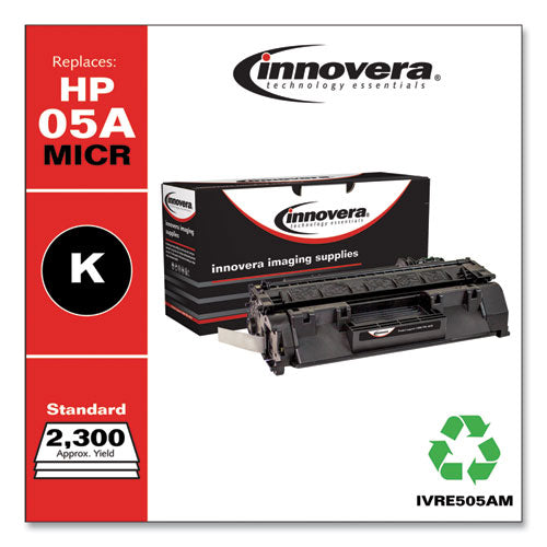 Innovera® wholesale. Remanufactured Black Micr Toner, Replacement For Hp 05am (ce505am), 2,300 Page-yield. HSD Wholesale: Janitorial Supplies, Breakroom Supplies, Office Supplies.