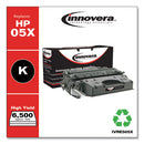 Innovera® wholesale. Remanufactured Black High-yield Toner, Replacement For Hp 05x (ce505x), 6,500 Page-yield. HSD Wholesale: Janitorial Supplies, Breakroom Supplies, Office Supplies.