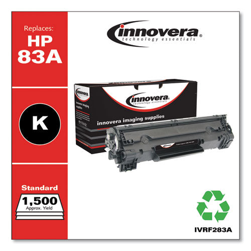 Innovera® wholesale. Remanufactured Black Toner, Replacement For Hp 83a (cf283a), 1,500 Page-yield. HSD Wholesale: Janitorial Supplies, Breakroom Supplies, Office Supplies.