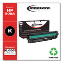 Innovera® wholesale. Remanufactured Black Toner, Replacement For Hp 508a (cf360a), 6,000 Page-yield. HSD Wholesale: Janitorial Supplies, Breakroom Supplies, Office Supplies.