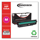 Innovera® wholesale. Remanufactured Magenta Toner, Replacement For Hp 508a (cf363a), 5,000 Page-yield. HSD Wholesale: Janitorial Supplies, Breakroom Supplies, Office Supplies.