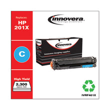 Load image into Gallery viewer, Innovera® wholesale. Remanufactured Cyan High-yield Toner, Replacement For Hp 201x (cf401x), 2,300 Page-yield. HSD Wholesale: Janitorial Supplies, Breakroom Supplies, Office Supplies.