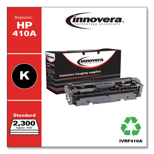 Innovera® wholesale. Remanufactured Black Toner, Replacement For Hp 410a (cf410a), 2,300 Page-yield. HSD Wholesale: Janitorial Supplies, Breakroom Supplies, Office Supplies.