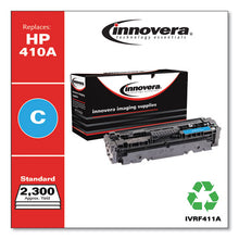 Load image into Gallery viewer, Innovera® wholesale. Remanufactured Cyan Toner, Replacement For Hp 410a (cf411a), 2,300 Page-yield. HSD Wholesale: Janitorial Supplies, Breakroom Supplies, Office Supplies.