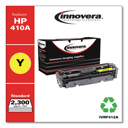 Innovera® wholesale. Remanufactured Yellow Toner, Replacement For Hp 410a (cf412a), 2,300 Page-yield. HSD Wholesale: Janitorial Supplies, Breakroom Supplies, Office Supplies.