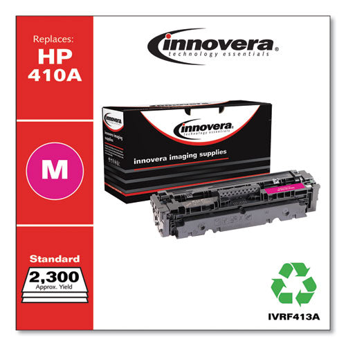 Innovera® wholesale. Remanufactured Magenta Toner, Replacement For Hp 410a (cf413a), 2,300 Page-yield. HSD Wholesale: Janitorial Supplies, Breakroom Supplies, Office Supplies.