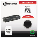 Innovera® wholesale. Remanufactured Black Toner, Replacement For Canon Fx3 (1557a002ba), 2,700 Page-yield. HSD Wholesale: Janitorial Supplies, Breakroom Supplies, Office Supplies.