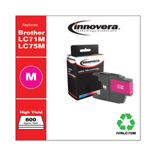 Load image into Gallery viewer, Innovera® wholesale. Remanufactured Magenta High-yield Ink, Replacement For Brother Lc75m, 600 Page-yield. HSD Wholesale: Janitorial Supplies, Breakroom Supplies, Office Supplies.