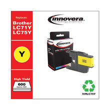 Load image into Gallery viewer, Innovera® wholesale. Remanufactured Yellow High-yield Ink, Replacement For Brother Lc75y, 600 Page-yield. HSD Wholesale: Janitorial Supplies, Breakroom Supplies, Office Supplies.