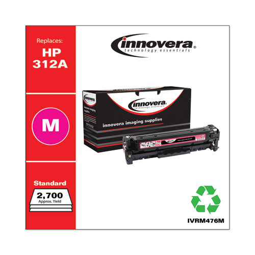 Innovera® wholesale. Remanufactured Magenta Toner, Replacement For Hp 312a (cf383a), 2,700 Page-yield. HSD Wholesale: Janitorial Supplies, Breakroom Supplies, Office Supplies.