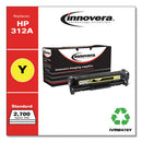 Innovera® wholesale. Remanufactured Yellow Toner, Replacement For Hp 312a (cf382a), 2,700 Page-yield. HSD Wholesale: Janitorial Supplies, Breakroom Supplies, Office Supplies.