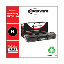 Load image into Gallery viewer, Innovera® wholesale. Remanufactured Black Toner, Replacement For Samsung Mlt-d116l, 3,000 Page-yield. HSD Wholesale: Janitorial Supplies, Breakroom Supplies, Office Supplies.