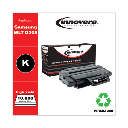 Innovera® wholesale. Remanufactured Black High-yield Toner, Replacement For Samsung Mlt-208 (mlt-d208l), 10,000 Page-yield. HSD Wholesale: Janitorial Supplies, Breakroom Supplies, Office Supplies.