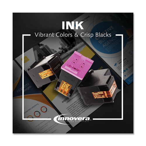 Innovera® wholesale. Remanufactured Black-tricolor Ink, Replacement For Hp 62 (n9h64fn), 200-165 Page-yield. HSD Wholesale: Janitorial Supplies, Breakroom Supplies, Office Supplies.