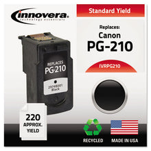 Load image into Gallery viewer, Innovera® wholesale. Remanufactured Black Ink, Replacement For Canon Pg-210 (2974b001), 220 Page-yield. HSD Wholesale: Janitorial Supplies, Breakroom Supplies, Office Supplies.