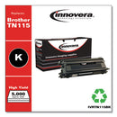 Innovera® wholesale. Remanufactured Black High-yield Toner, Replacement For Brother Tn115bk, 5,000 Page-yield. HSD Wholesale: Janitorial Supplies, Breakroom Supplies, Office Supplies.