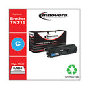 Innovera® wholesale. Remanufactured Cyan High-yield Toner, Replacement For Brother Tn315c, 3,500 Page-yield. HSD Wholesale: Janitorial Supplies, Breakroom Supplies, Office Supplies.