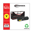 Innovera® wholesale. Remanufactured Yellow High-yield Toner, Replacement For Brother Tn315y, 3,500 Page-yield. HSD Wholesale: Janitorial Supplies, Breakroom Supplies, Office Supplies.