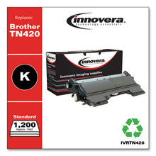 Load image into Gallery viewer, Innovera® wholesale. Remanufactured Black Toner, Replacement For Brother Tn420, 1,200 Page-yield. HSD Wholesale: Janitorial Supplies, Breakroom Supplies, Office Supplies.