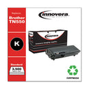 Innovera® wholesale. Remanufactured Black Toner, Replacement For Brother Tn550, 3,500 Page-yield. HSD Wholesale: Janitorial Supplies, Breakroom Supplies, Office Supplies.