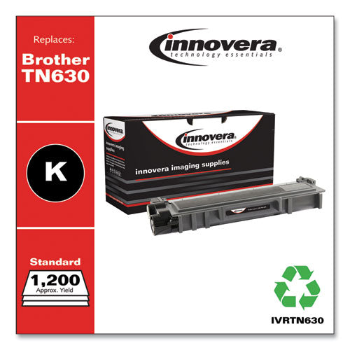 Innovera® wholesale. Remanufactured Black Toner, Replacement For Brother Tn630, 1,200 Page-yield. HSD Wholesale: Janitorial Supplies, Breakroom Supplies, Office Supplies.