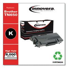 Load image into Gallery viewer, Innovera® wholesale. Remanufactured Black High-yield Toner, Replacement For Brother Tn650, 8,000 Page-yield. HSD Wholesale: Janitorial Supplies, Breakroom Supplies, Office Supplies.