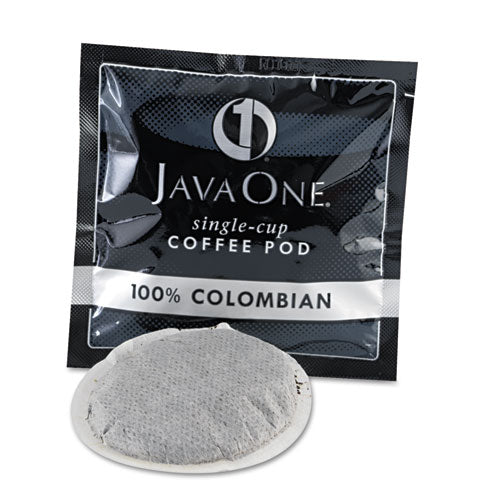 Java One® wholesale. Coffee Pods, Colombian Supremo, Single Cup, 14-box. HSD Wholesale: Janitorial Supplies, Breakroom Supplies, Office Supplies.