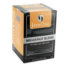 Load image into Gallery viewer, Java One® wholesale. Coffee Pods, Breakfast Blend, Single Cup, 14-box. HSD Wholesale: Janitorial Supplies, Breakroom Supplies, Office Supplies.