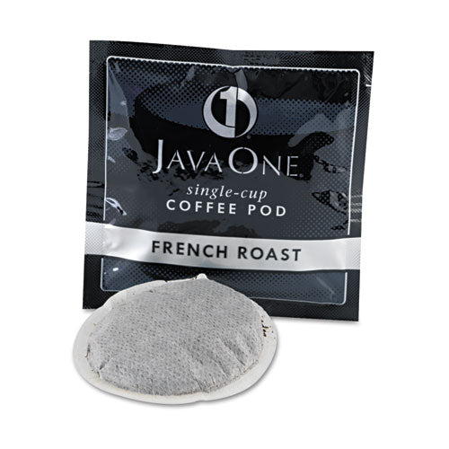 Java One® wholesale. Coffee Pods, French Roast, Single Cup, 14-box. HSD Wholesale: Janitorial Supplies, Breakroom Supplies, Office Supplies.