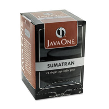 Load image into Gallery viewer, Java One® wholesale. Coffee Pods, Sumatra Mandheling, Single Cup, 14-box. HSD Wholesale: Janitorial Supplies, Breakroom Supplies, Office Supplies.