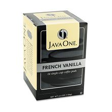 Load image into Gallery viewer, Java One® wholesale. Coffee Pods, French Vanilla, Single Cup, 14-box. HSD Wholesale: Janitorial Supplies, Breakroom Supplies, Office Supplies.