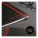 Black n' Red™ wholesale. Twin Wire Poly Cover Notebook, Wide-legal Rule, Black Cover, 8.25 X 5.68, 70 Sheets. HSD Wholesale: Janitorial Supplies, Breakroom Supplies, Office Supplies.