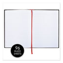 Black n' Red™ wholesale. Casebound Notebooks, Wide-legal Rule, Black Cover, 11.75 X 8.25, 96 Sheets. HSD Wholesale: Janitorial Supplies, Breakroom Supplies, Office Supplies.