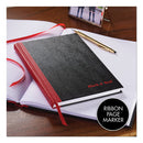Black n' Red™ wholesale. Casebound Notebooks, Wide-legal Rule, Black Cover, 11.75 X 8.25, 96 Sheets. HSD Wholesale: Janitorial Supplies, Breakroom Supplies, Office Supplies.