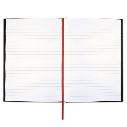Black n' Red™ wholesale. Casebound Notebooks, Wide-legal Rule, Black Cover, 8.25 X 5.68, 96 Sheets. HSD Wholesale: Janitorial Supplies, Breakroom Supplies, Office Supplies.