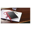 Black n' Red™ wholesale. Casebound Notebooks, Wide-legal Rule, Black Cover, 8.25 X 5.68, 96 Sheets. HSD Wholesale: Janitorial Supplies, Breakroom Supplies, Office Supplies.